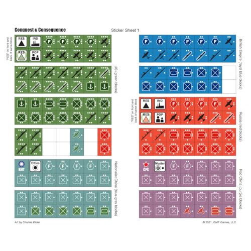 GMT Games Conquest and Consequence Card Game Ages 14 23 Players 240360 Minutes Playing Time - Image 5