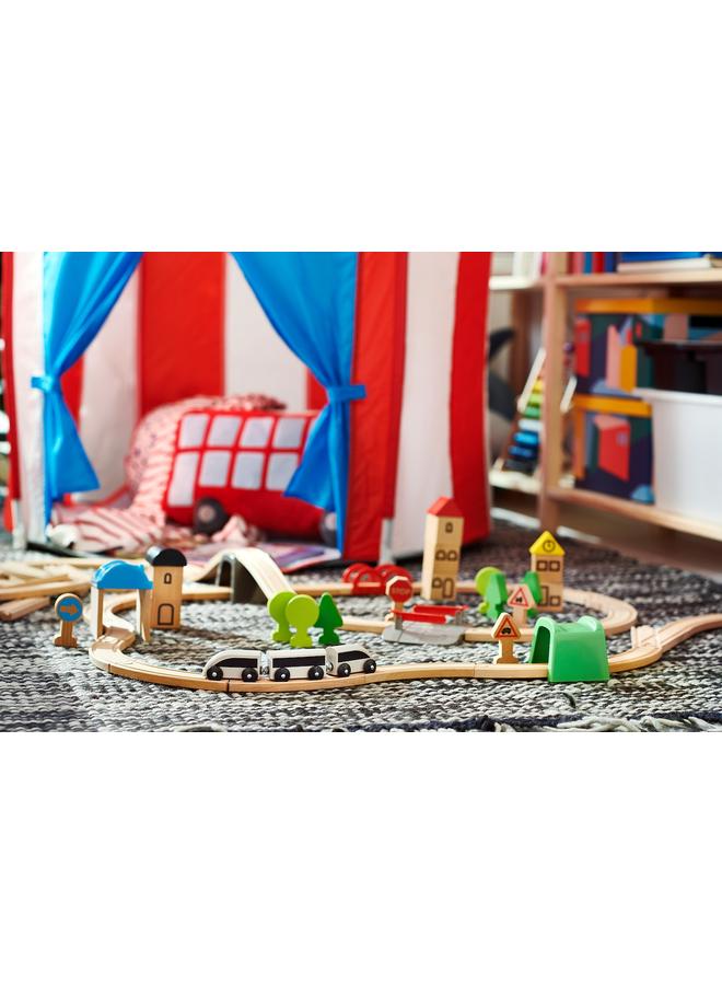 45-piece train set with rail  - Image 5