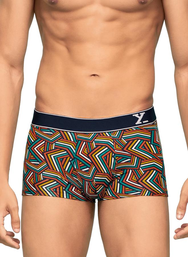 XYXX Pack of 2 - Men Printed Breathable Cotton Trunks - Image 4
