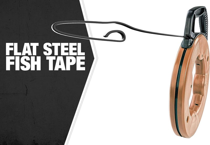 Southwire FTS1/8-25 Flat Steel Fish Tape; 1/8-Inch Wide; 25-Feet (Pack of 3) - Image 2