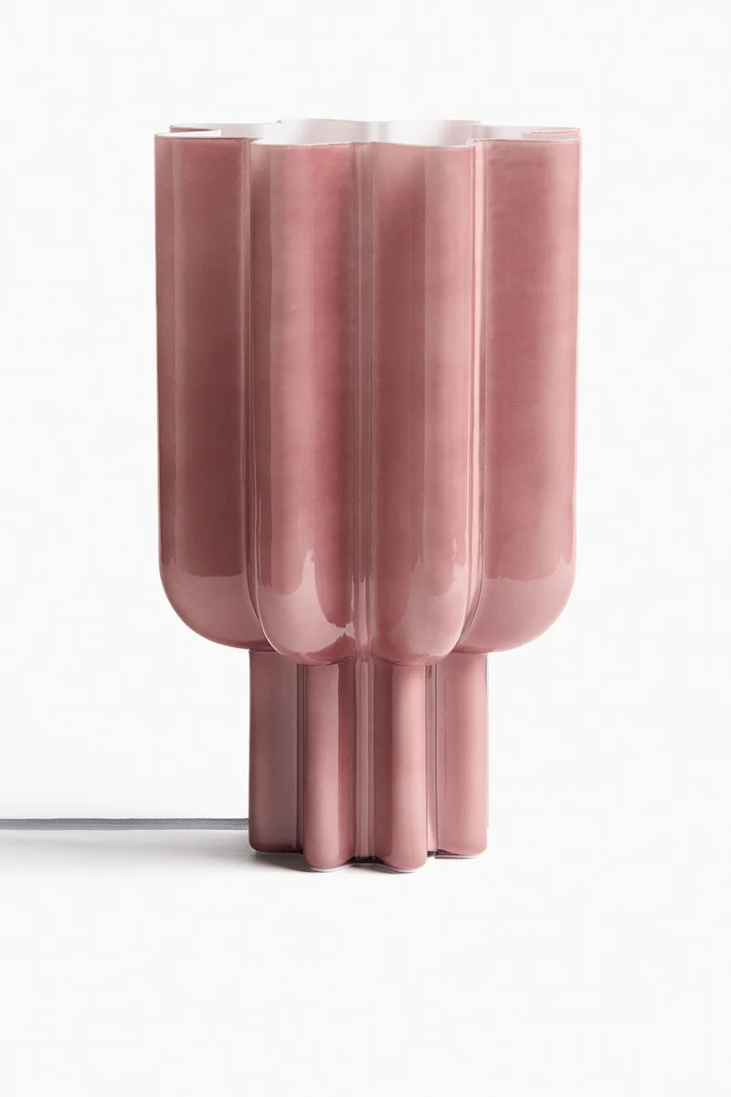 H&M Glass table lamp