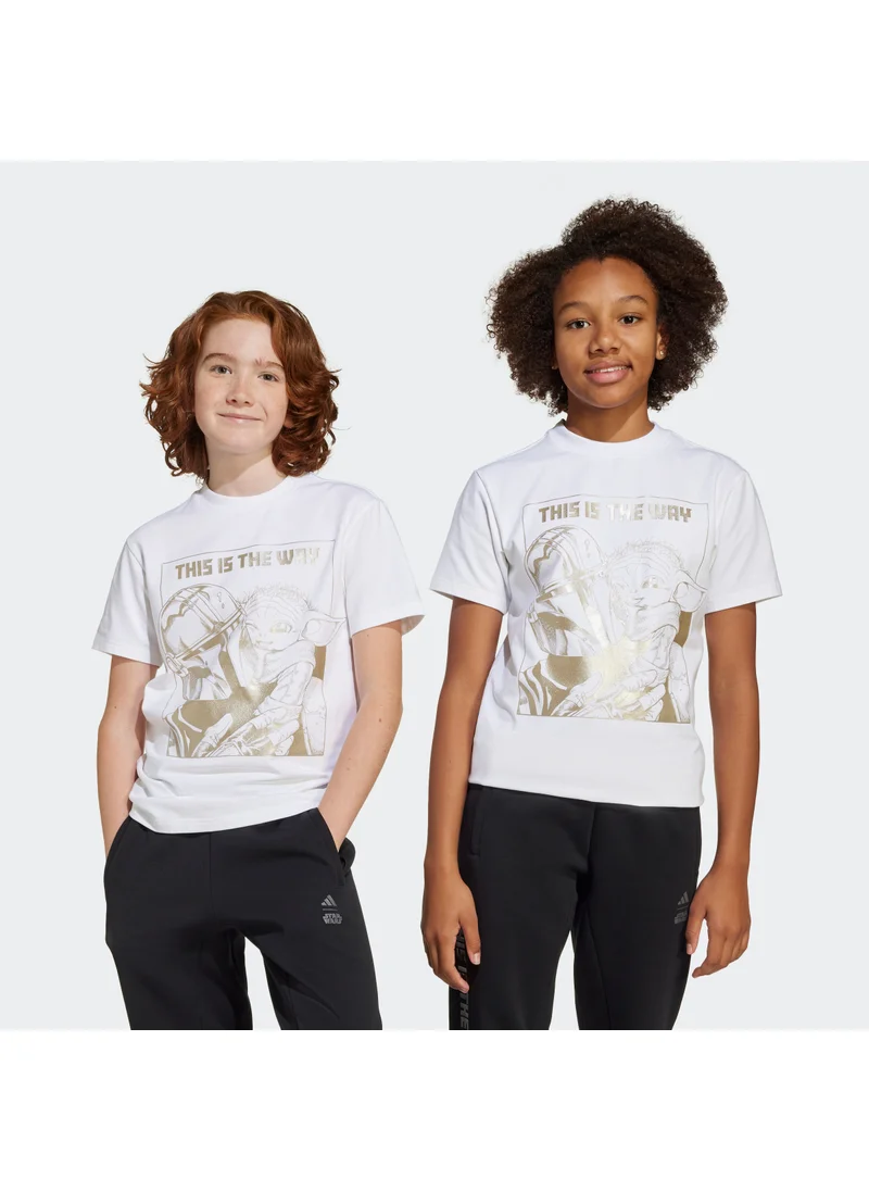 Adidas Youth Star Wars Mandalorian Graphic T-Shirt