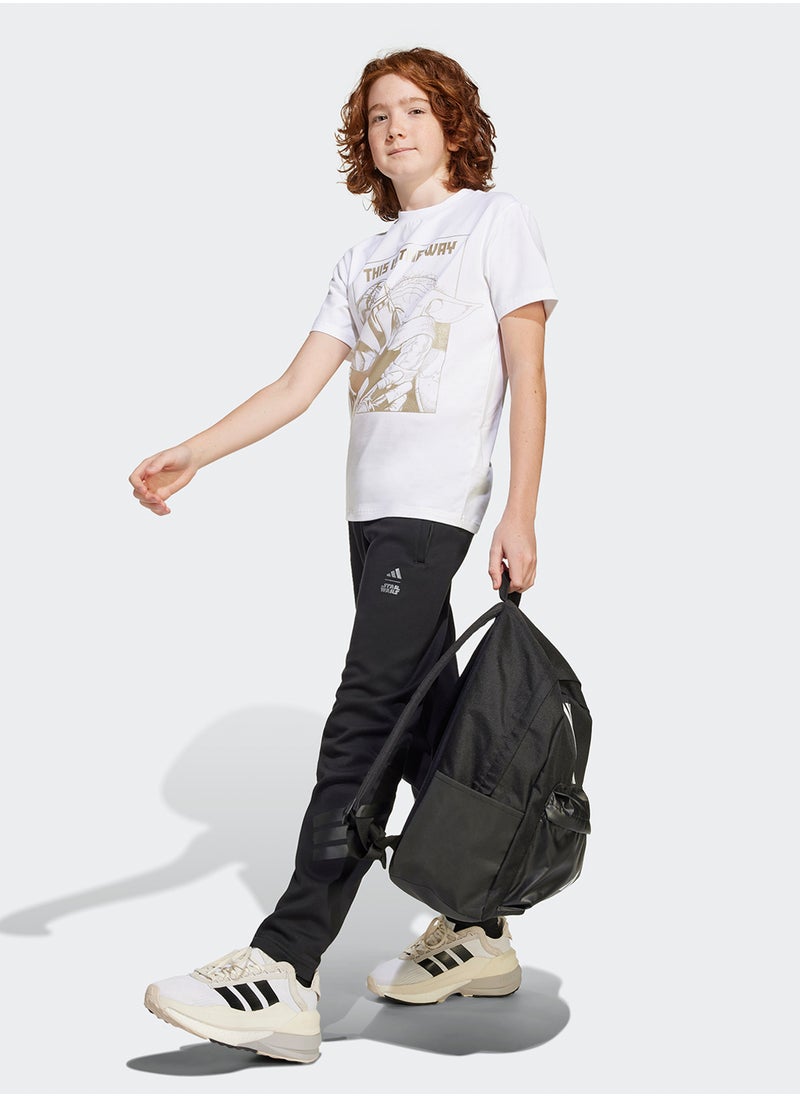 Adidas Youth Star Wars Mandalorian Graphic T-Shirt 