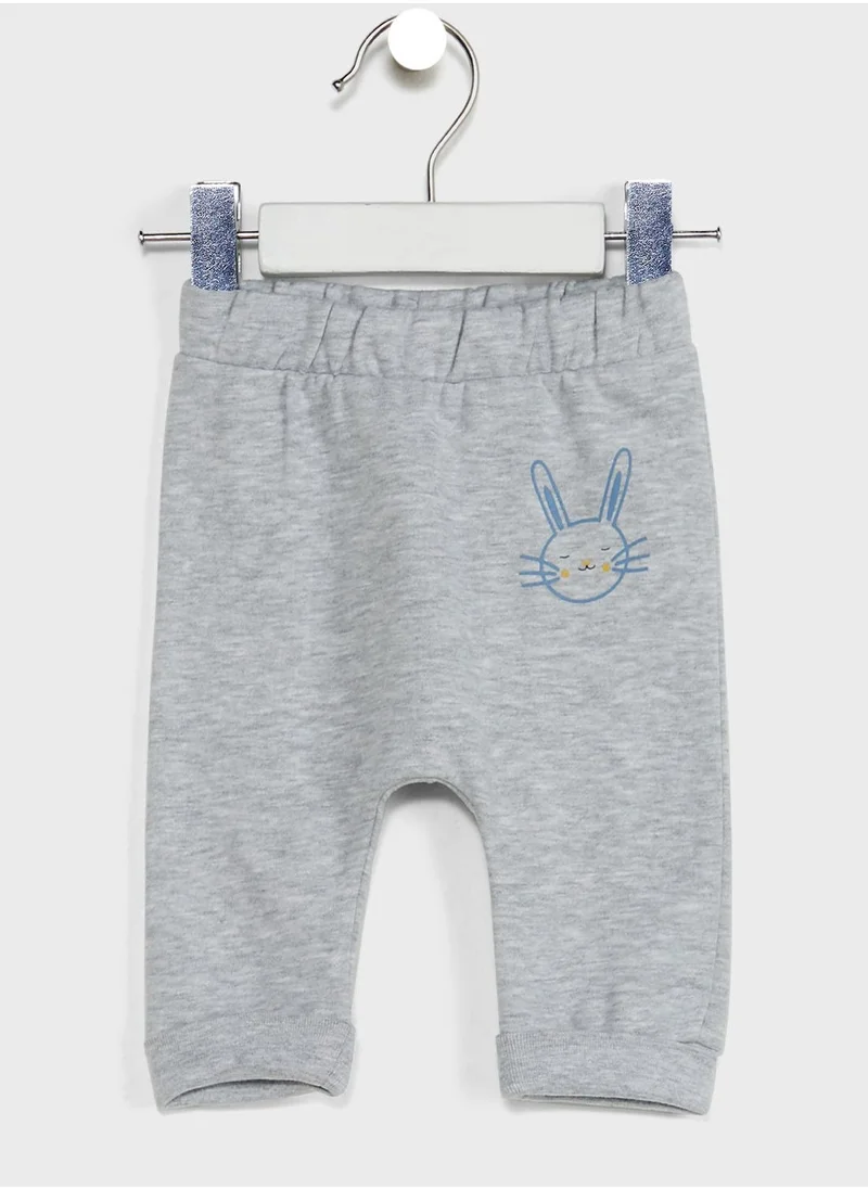 Zippy Infant 2 Pack Striped Sweatpants