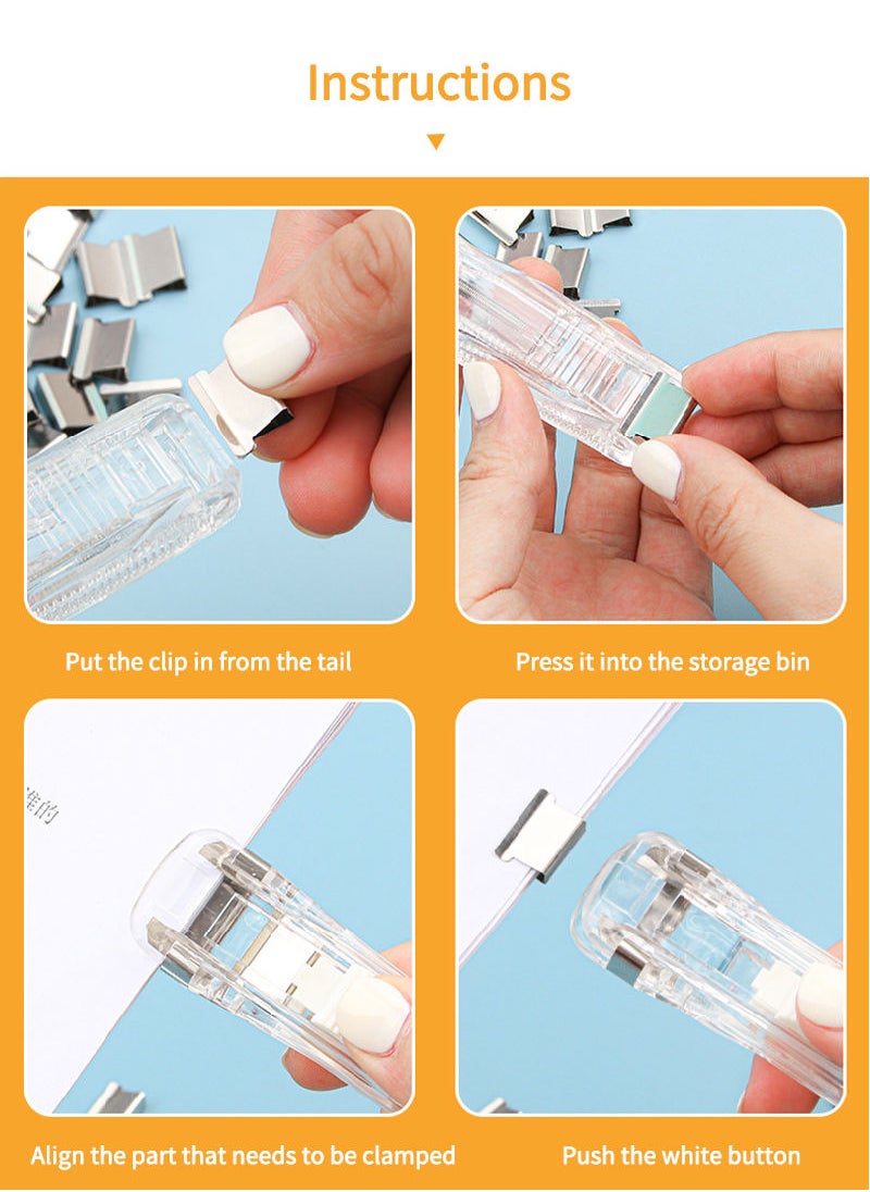Kidle - 3-in-1 Binder Stapler (50 Binders Included) - Image 1
