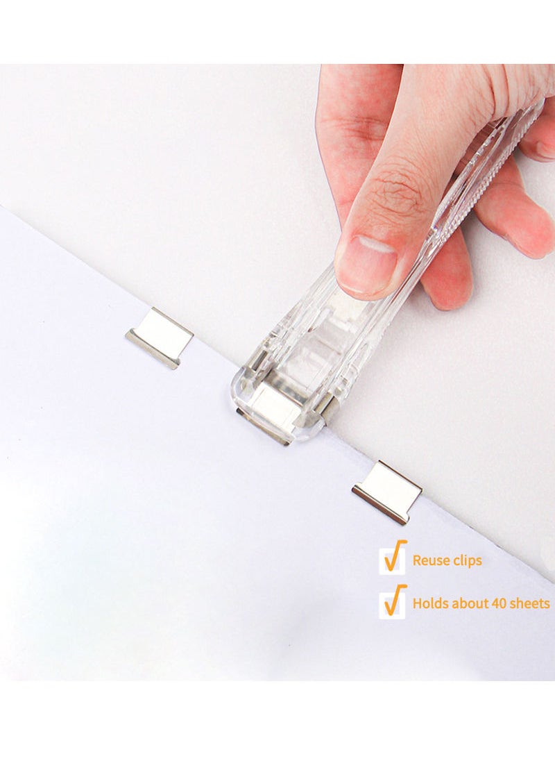 Kidle - 3-in-1 Binder Stapler (50 Binders Included) - Image 1