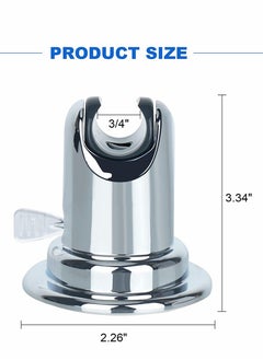 SYOSI Bathroom Showers Holder, 15° Suction Cup Adjustable Shower Head Holder Removable Wall Mounted Handheld Shower Head Bracket for Home Bathroom Accessories, Suction Cup Style  - Image 5