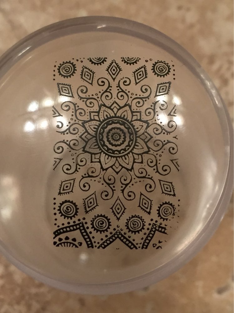 NESA Nail Art Stamp with 4 Design Plates - Image 3