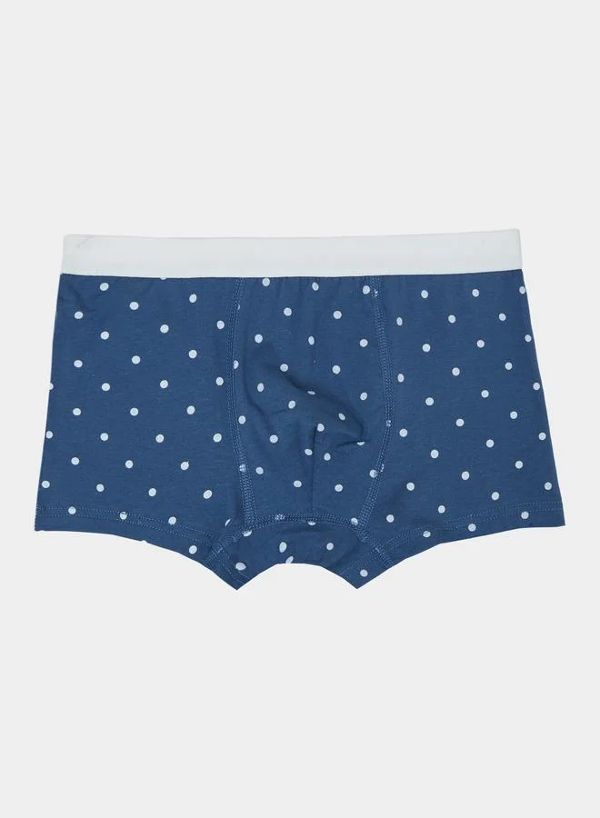 ستايلي Teen Boys Pack Of 4 - Printed Cotton Boxers