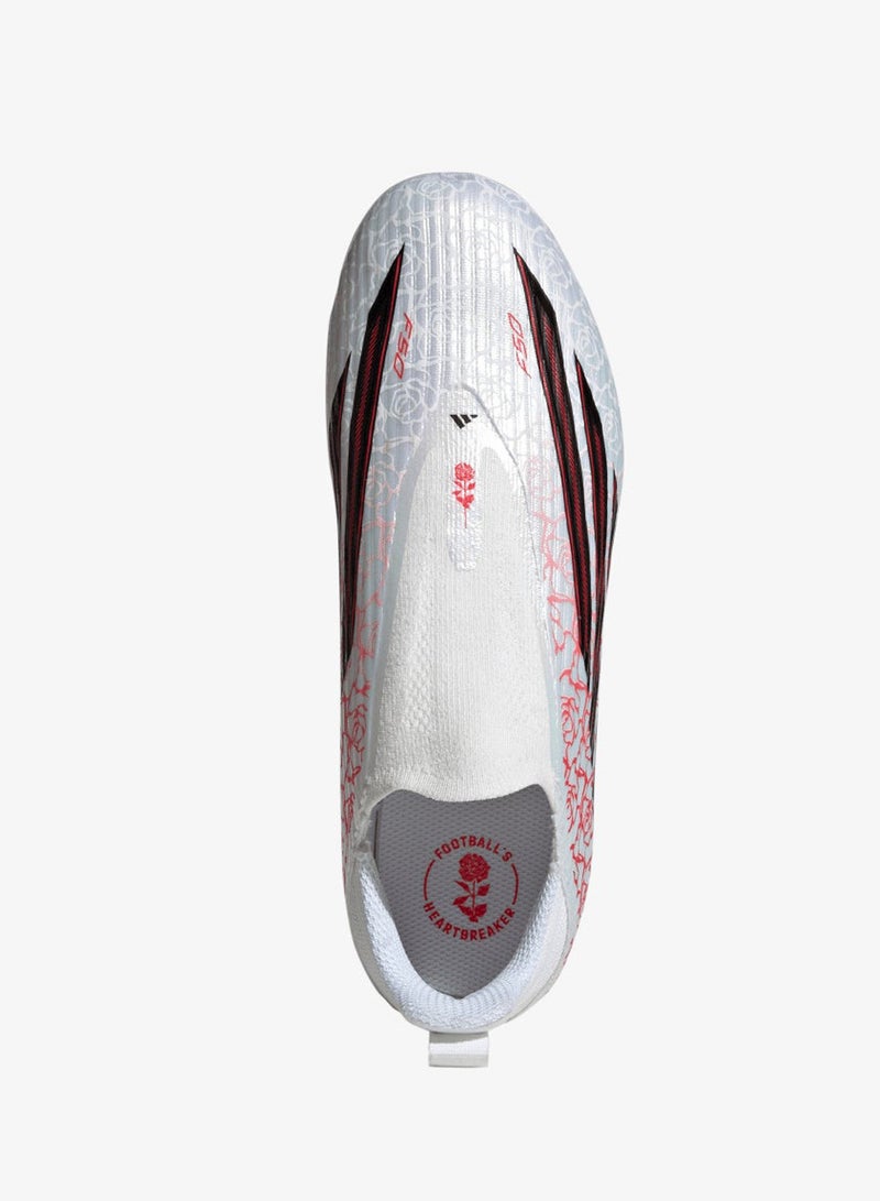 Adidas F50 LEAGUE LAMINE YAMAL Laceless Firm Ground Football Boots Kids - Image 2