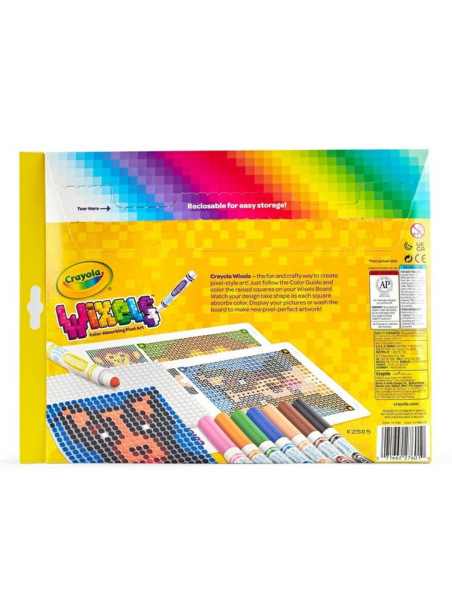 Crayola Wixels Animals Activity Kit, Pixel Art Coloring Set, Gift for Kids, Ages 6, 7, 8, 9 - Image 2