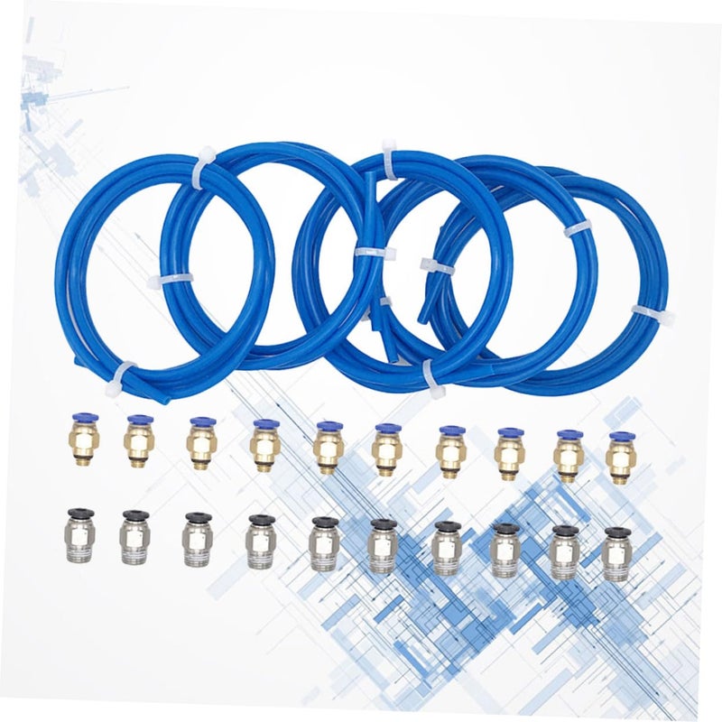 Heat Resistant PTFE Tube Quick Coupling Connector 3mm Easy Assembly Printer Accessory - Image 3