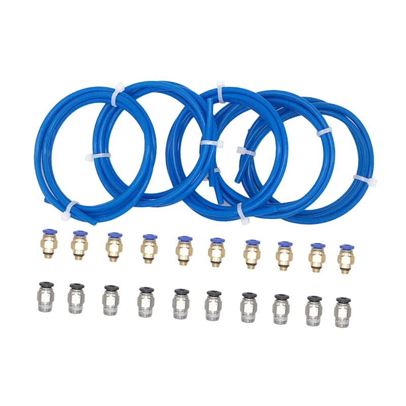 Heat Resistant PTFE Tube Quick Coupling Connector 3mm Easy Assembly Printer Accessory - Image 2