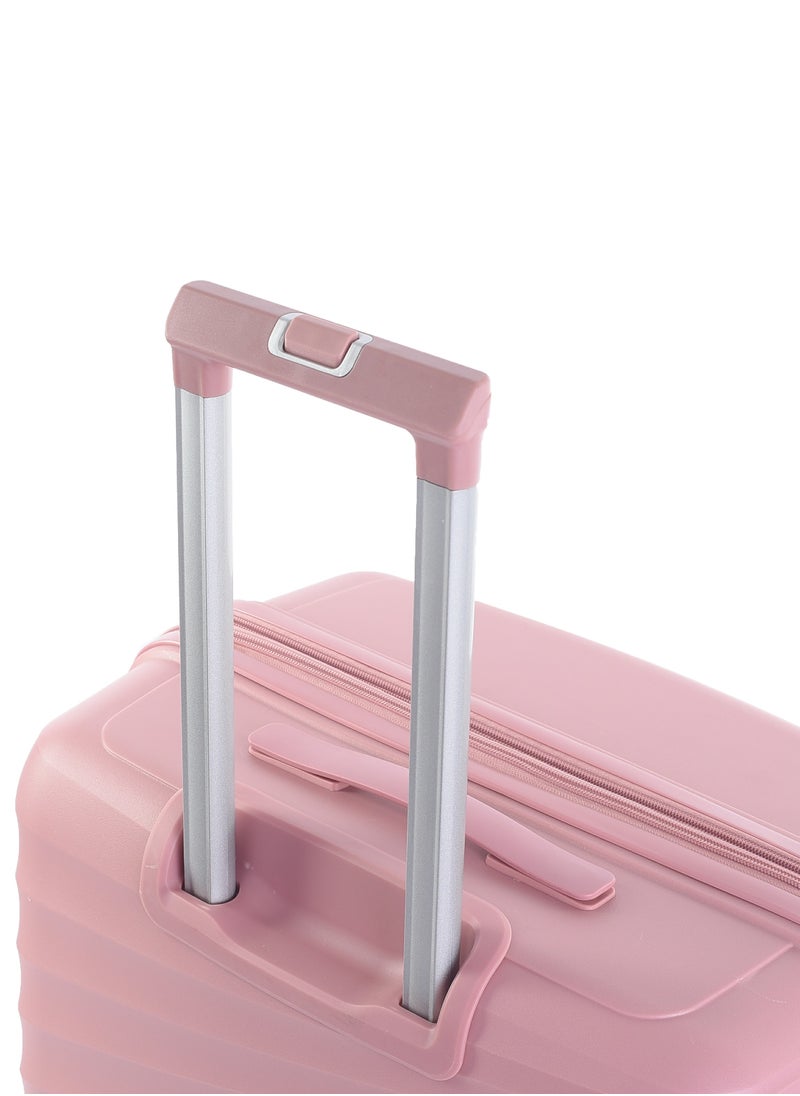 CROSSLAND Unbreakable Cabin Size Trolley Luggage With TSA Lock,4 Silent Move Spinners Wheels, Double Expandable Zipper - 20 Inch