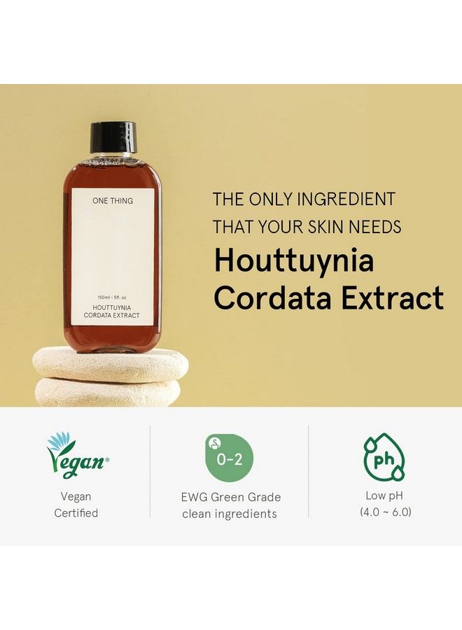 ONE THING Houttuynia Cordata Extract  Vegan Soothing Calming Hydrating Facial Toner For Oily Acne Prone Skin  Korean Skin Care (5 Fl. Oz.) - Image 4