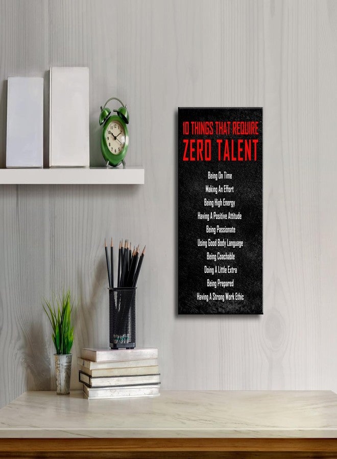 بيراديكور ملصقات تحفيزية من Pyradecor: ١٠ أشياء لا تتطلب أي موهبة، اقتباسات إيجابية، مطبوعات قماشية، مناسبة للفصول الدراسية، غرف المعيشة، ديكورات المنزل - Image 3