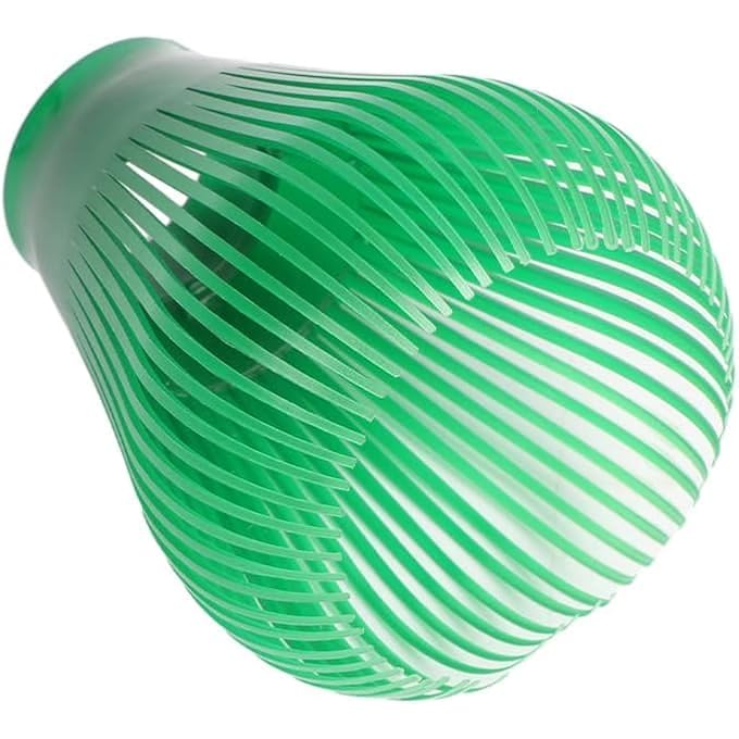 ZEKAROUL Resin Matcha Mixing Brush Reusable Matcha Green Tea Powder Blender Powder Mixing YellowGreen - Image 3