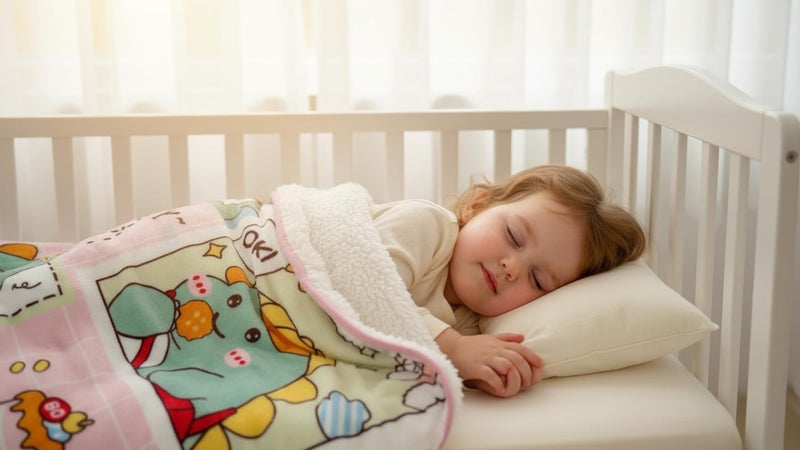 Butterthief Soft Sherpa Baby Blanket | Lightweight Cartoon Printed Plush Blanket for Kids, Toddlers & Newborns | Cozy & Warm All-Season Throw | Boys & Girls Blanket (100x140 cm, Yummy Print) - Image 3