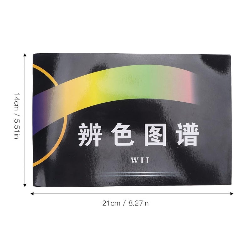 woobles 36 Pages Colour Vision Test Book, Colorblind Testing Chart Test Chart Books for Color Deficiency Color Blindness Color Weakness Test Book for Driving School Home Use and One Eye Occluder- - Image 4