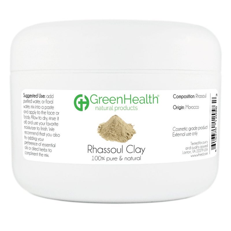 GreenHealth Rhassoul Clay Powder 100 Pure Natural by GreenHealth