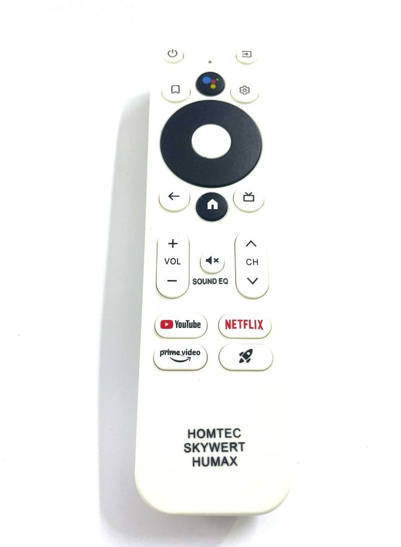 Voice Remote Control Compatible with ONN Remote Control with YouTube Netflix Button, Compatible with ONN Android FHD 4K UHD Streaming Stick TV Box - Image 1