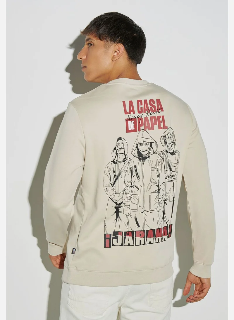 SP Characters Printed Sweatshirt