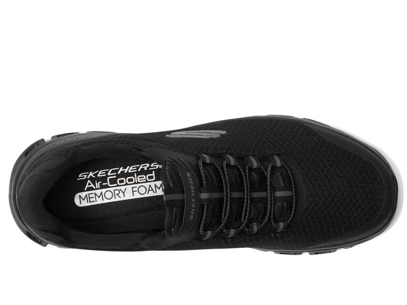 Skechers Men's Glide-Step Sylo Sneaker, Black/Black, 8.5 Wide - Image 2