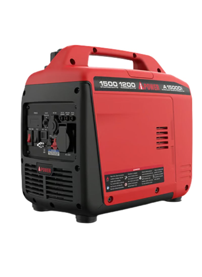 AIPOWER - AIPOWER A1500Di Silent Gasoline Generator - Powerful 1500W Inverter for Quiet, Clean Power - Image 1