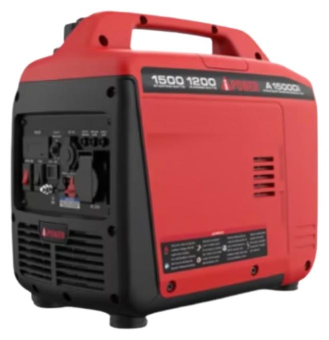 اي باور مولد بنزين صامت AIPOWER A1500Di - عاكس قوي 1500 واط للحصول على طاقة هادئة ونظيفة - Image 1