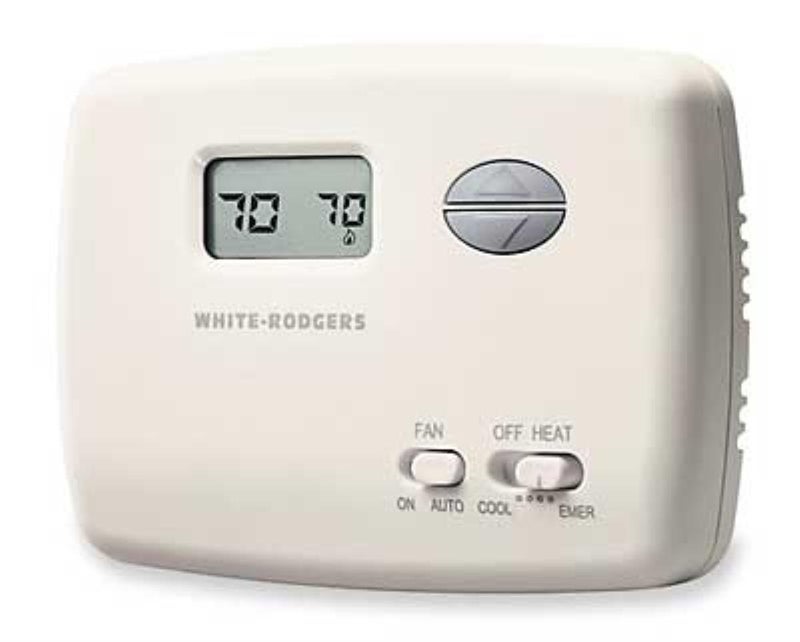 Emerson Emerson 1F79-111 Digital Non-programmable Thermostat,White 