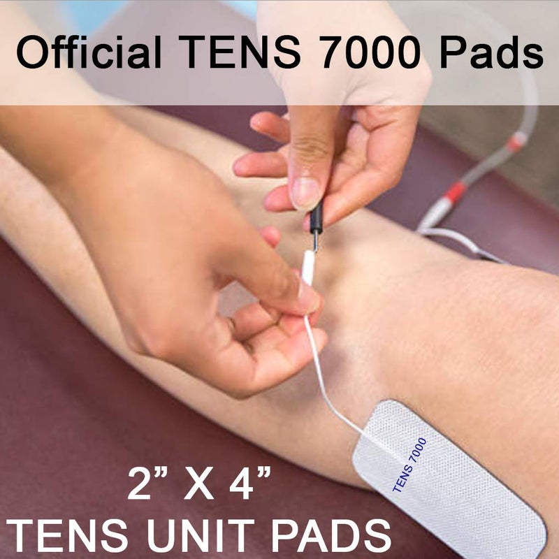 TENS 7000 وسادات TENS 7000 الرسمية، 2x4، عبوة 16 - وسادات استبدال TENS عالية الجودة متاحة بدون وصفة طبية - متوافقة مع معظم أجهزة TENS، عبوة قيمة للأقطاب الكهربائية - Image 5
