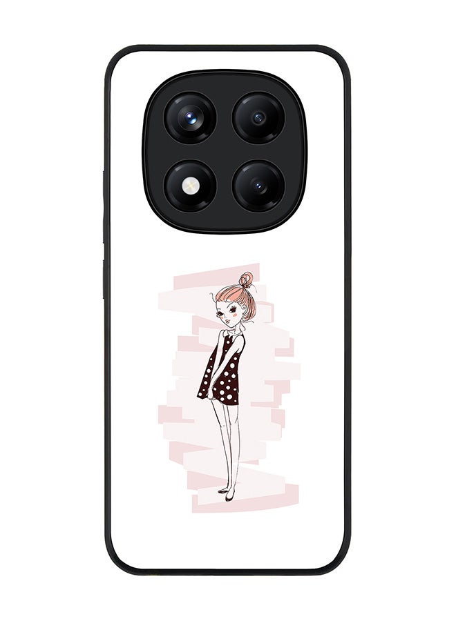 Stylizedd For Xiaomi Redmi Note 14 Pro 4G 4G Case,Slim fit Camera Protection, Shockproof Thin Phone cover  - Shy Teen - Image 1