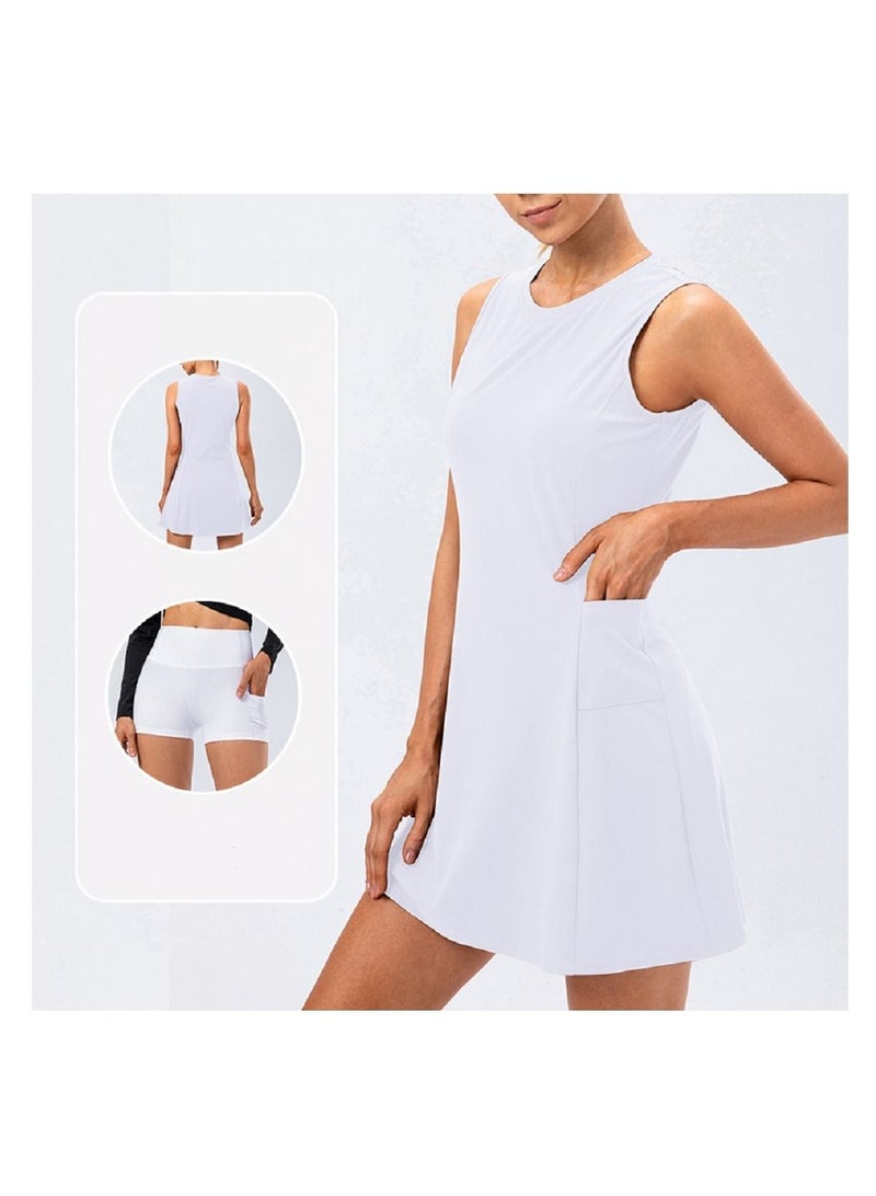 Loquat Anti - malfunction of air yoga golf sport tennis skirts twinset - Image 3