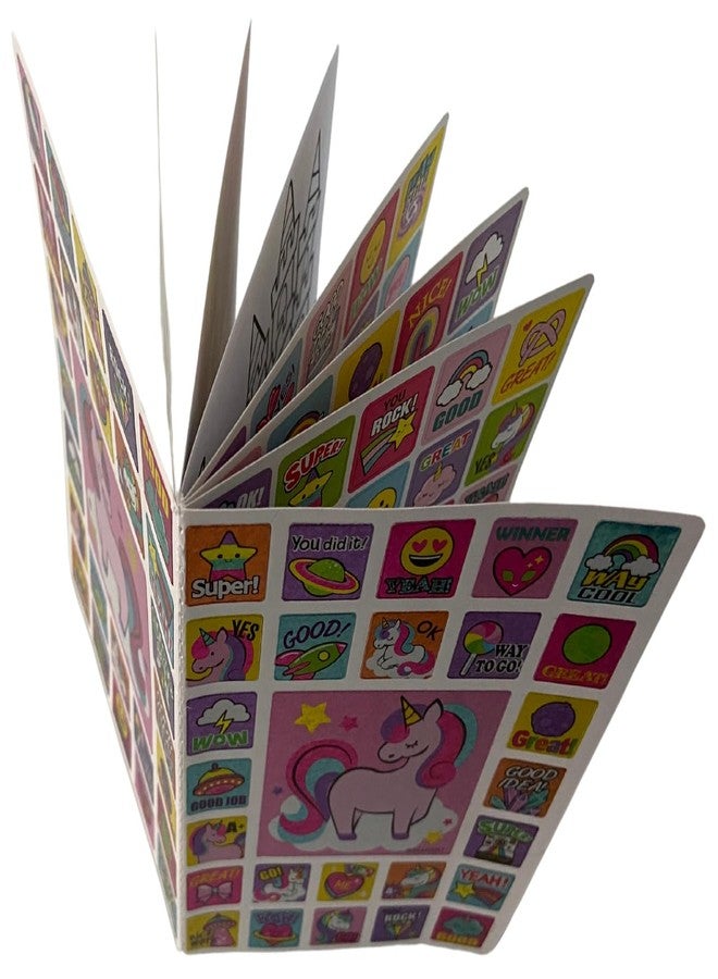 AoneFun Unicorn Sticker Book - Unicorn Stickers for Girls Age 4-6 Sparkle Friendship Positivity Motivational Stickers for Girls - 264 Pcs - Image 4