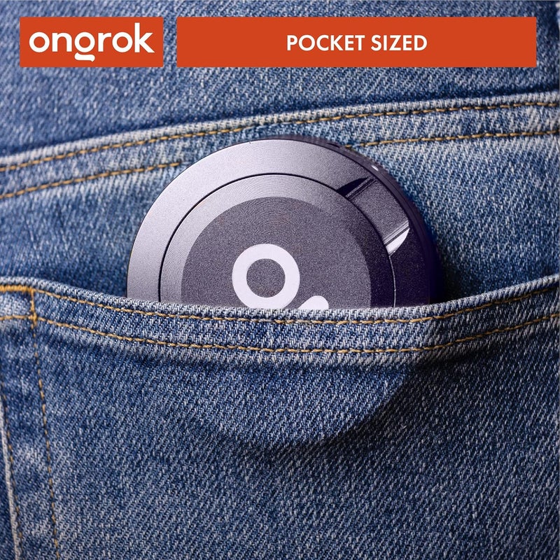 ONGROK ZPuck, Aluminum Pouch Holder, Metal Airtight/Air Proof Storage Container, Preserve Flavor, Sleek and Portable Tin Holder for Pouches & Small Essentials (Gunmetal) - Image 5