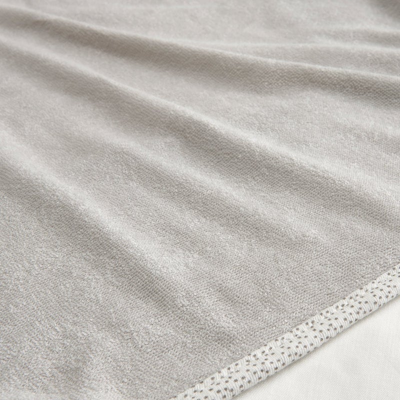 Baitique Cover for Babycare Mat, Grey, 83x55 cm, Soft Terry, Machine Washable - Image 4