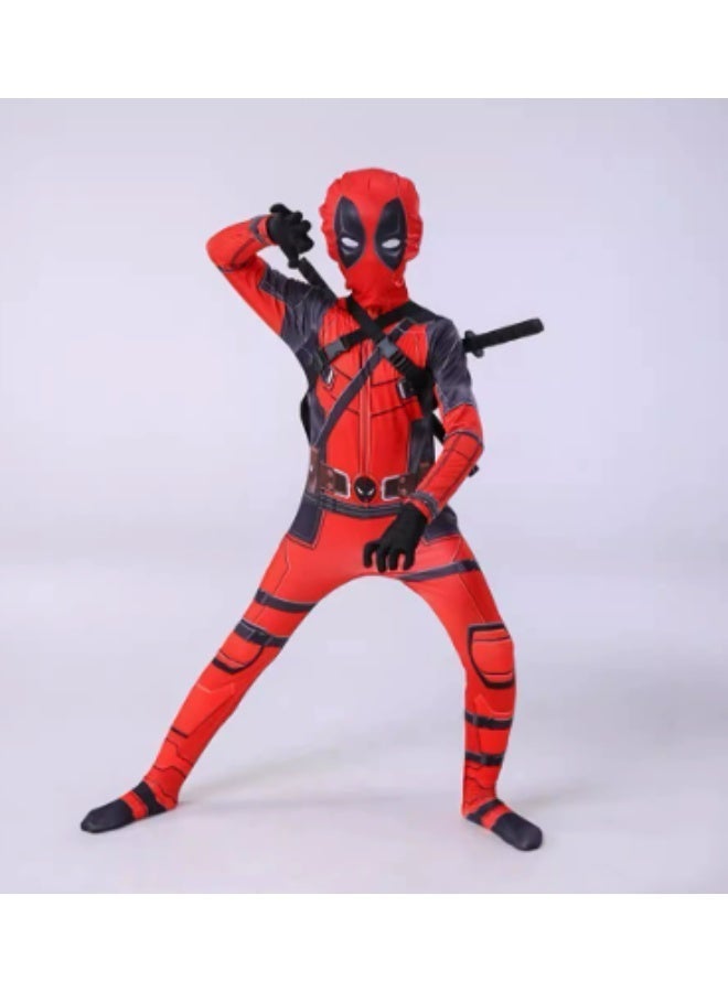 Compatible DeathPool Costume Cosplay Costume Stage Performance Clothes - Image 2