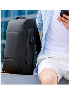 Generic Taptop Backpack with USB Charging Port (47*30*15 cm, Black)  - Image 4