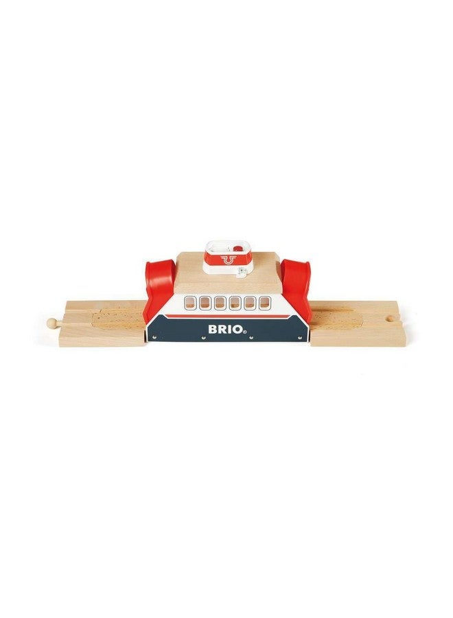 Brio BRIO World 33569 - Ferry Ship - 3 Piece Wooden Toy Train Set for Kids | Interactive Light and Sound Features | Compatible with All BRIO Train Tracks | Ideal for Ages 3 and Up  - Image 4