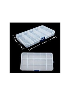 Spaceshoop Plastic Box 15 Grids Clear  - Image 2