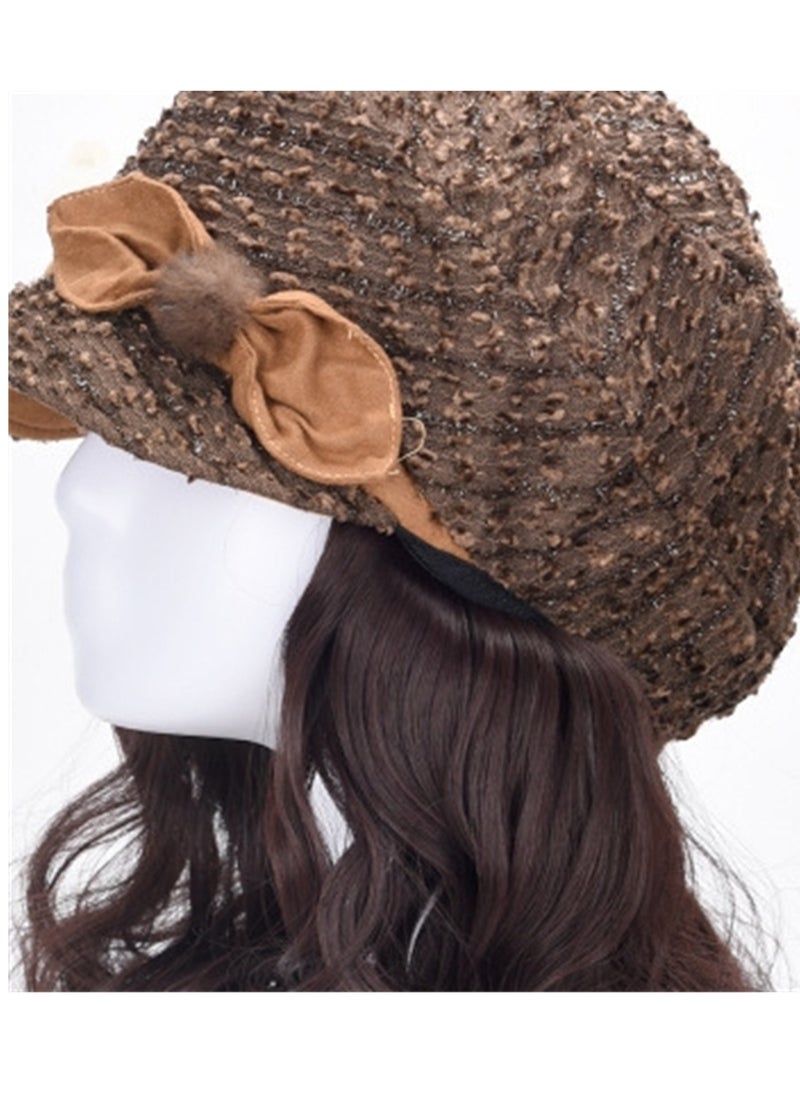 Wig hat integrated fisherman hat lazy short curly wig high temperature wire cosplay wig costumes dress up wig  - Image 3