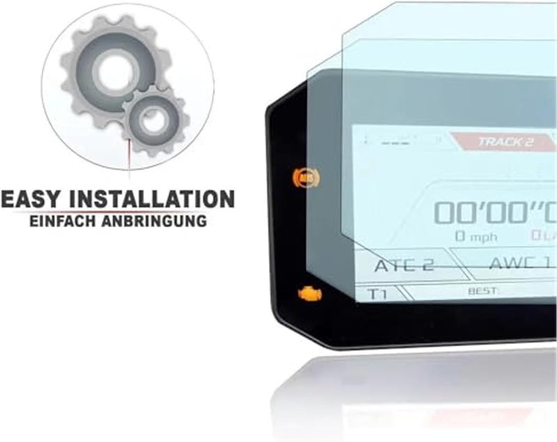 Vuzmode 9H Speedometer Screen Protector for Aprilia TUONO V4 Rsv4 - Image 3