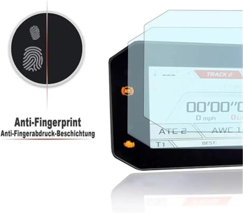 Vuzmode 9H Speedometer Screen Protector for Aprilia TUONO V4 Rsv4 - Image 5