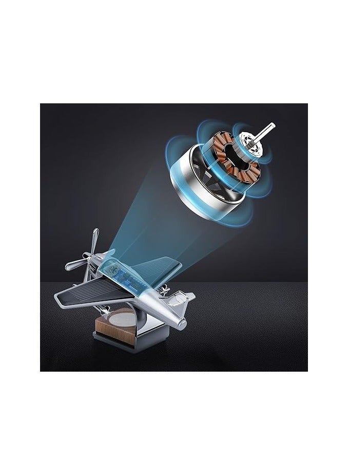 general Car Ornaments Solar Energy Rotate Helicopter Decor - Image 4