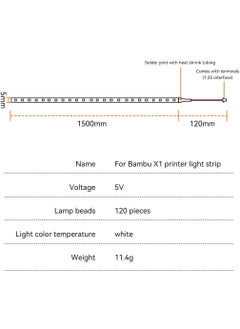 Bambu Lab X1 Enhanced LED Lighting (1.5m) - pzsku/Z39F123D67E19C497ECCFZ/45/_/1737160352/5ac39a04-a491-41f1-a97a-8b0e0ec0caab