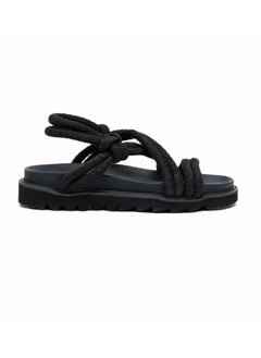 HIGH LINE STORE Unisex Rope Sandals with a Sleek Design and Flexible Lightweight EVA Sole Perfect for Daily Use and Outdoor Activities Black  - Image 3