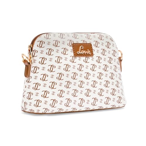 Lavie Women's Janet Monogram LL Print Sling Bag |Ladies Purse Handbags - Image 4