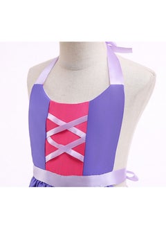 Loquat Children's Gown Princess Style Apron Hanging Neck  - Image 2