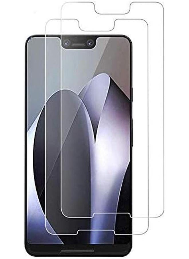 erorex - Protective Google Pixel 3 Xl Tempered Glass Hd Clear Screen Protector Clear - Image 1