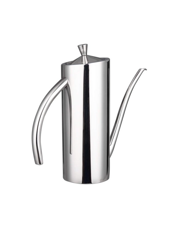 IMEEA Olive Oil Dispenser SUS304 Stainless Steel Cooking Kitchen No Drip Oil Can Vinegar Container, 24oz/700ml - Image 1